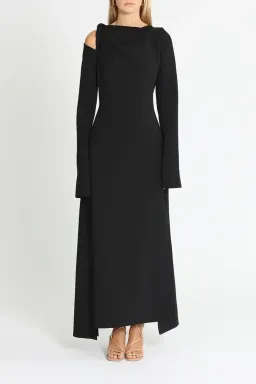 Camilla and Marc Grayson Midi Dress in Black Size 12 for rent on The Volte - image 1