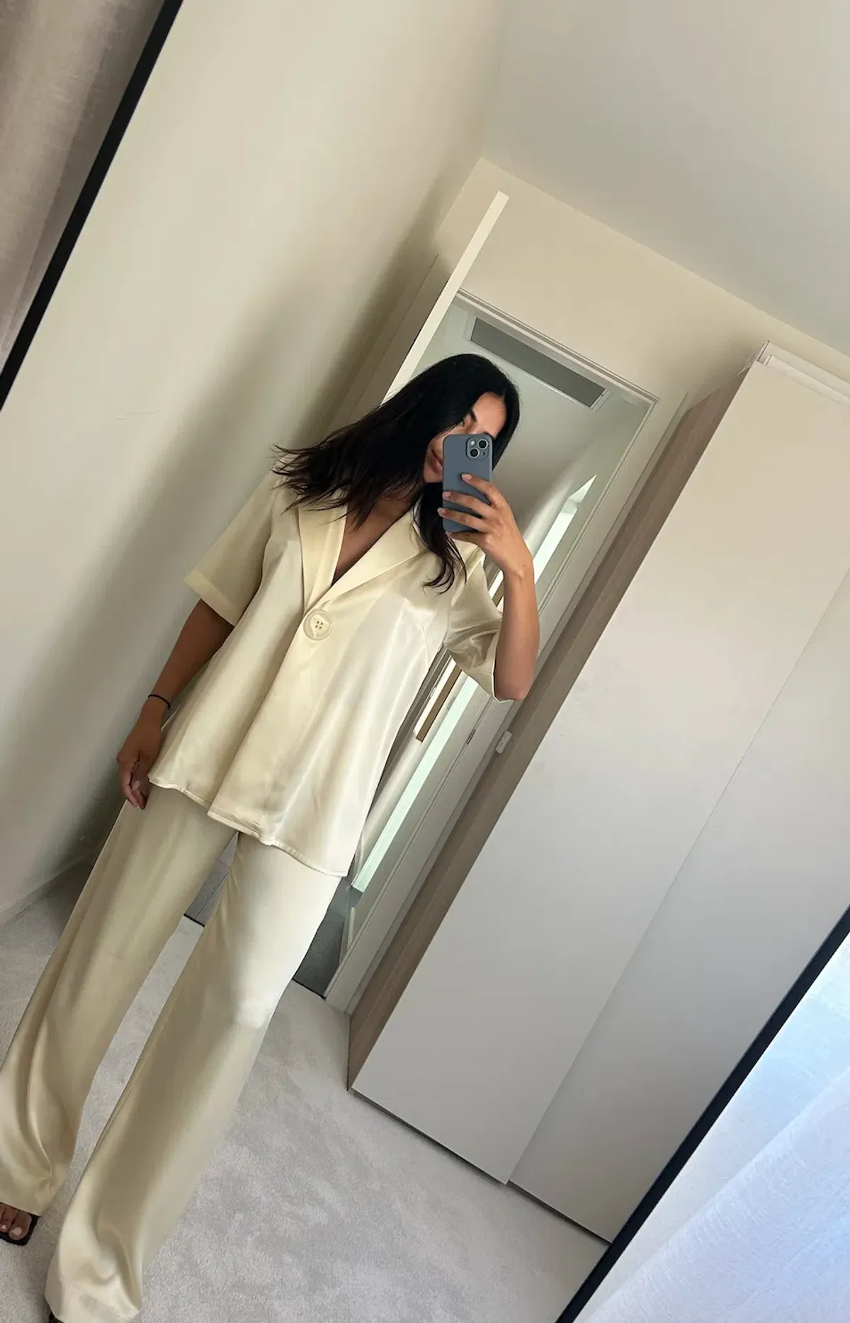 Viktoria & Woods Chorus Shirt & Pilot Pants Set in Butter Size 0 - Image 3