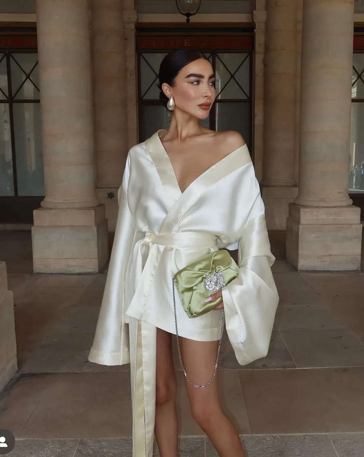 Khirzad Femme Rio Nina Robe Short Ivory Size S / AU 8  - Image 1