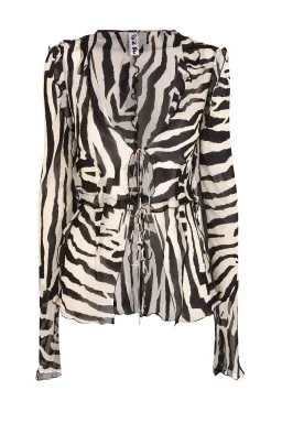 Rat & Boa Zaelia Trousers and Zephyr Blouse Size 8  for rent on The Volte - image 3