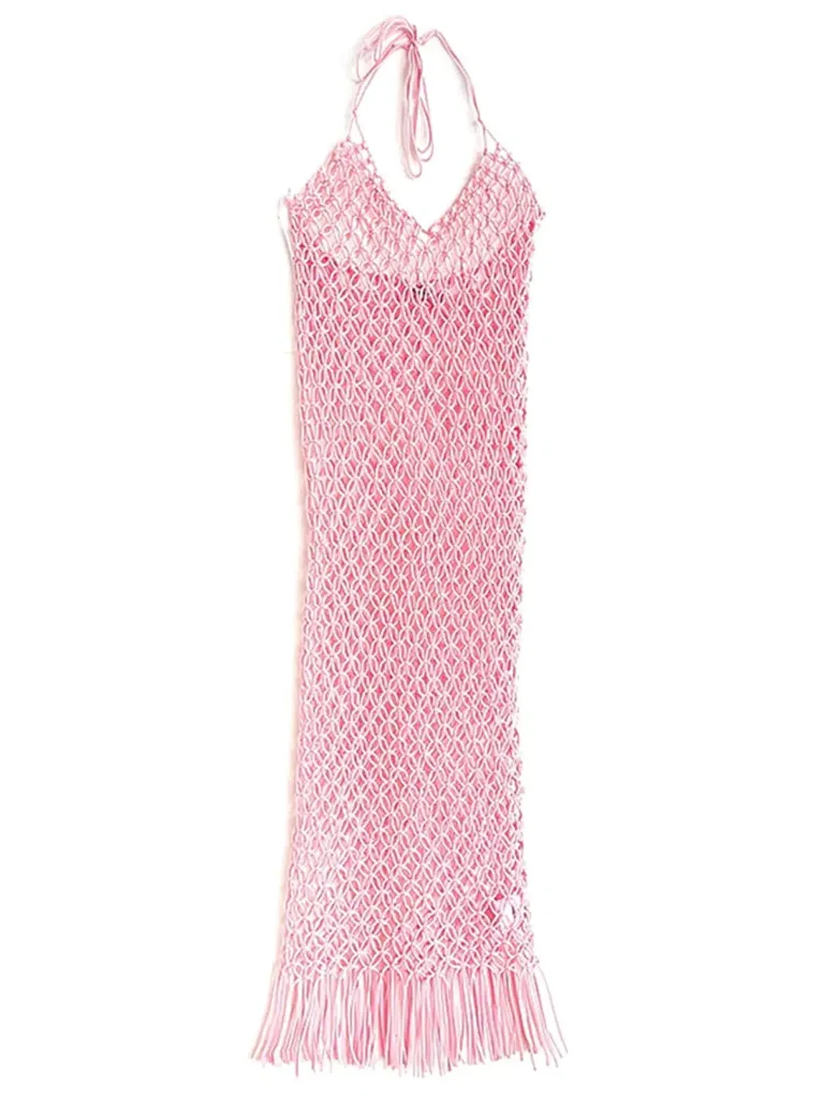 Wynn Hamlyn Saturday Dress Baby Pink Size 6 - Image 3