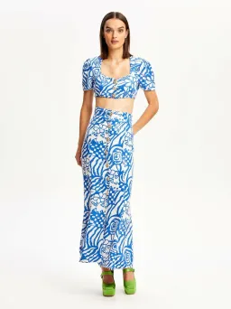 Alice McCall Royal Daze Set Print Size 4 for rent on The Volte - image 1