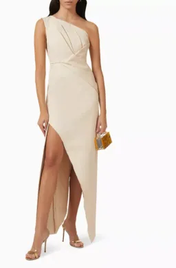 Rachel Gilbert Luna Gown Oat Size 2 /Au 10 for rent on The Volte - image 4