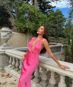 Natalie Rolt Angelica Gown  Pink Size 1/Au 8  for rent on The Volte - image 1