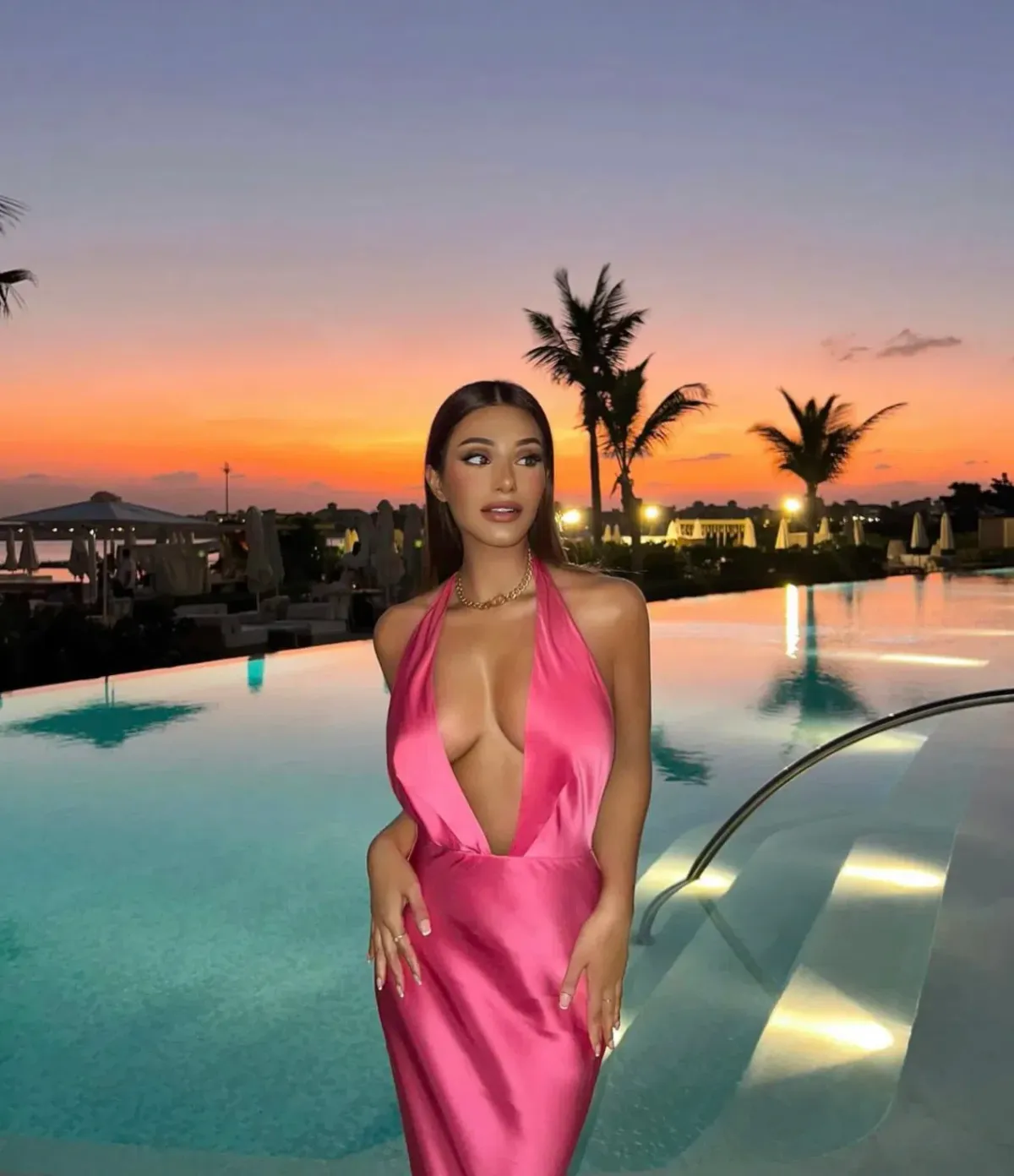 Natalie Rolt Angelica Gown  Pink Size 1/Au 8  - Image 2