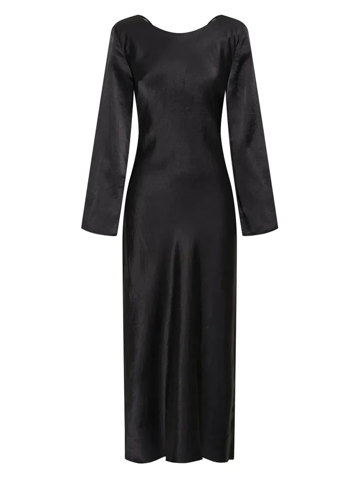 Third Form Crush Tie Back Maxi Dress Black Size 10 - Image 4