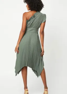 Mossman The Lady Like Midi Dress in Sage Size 12 for rent on The Volte - image 4