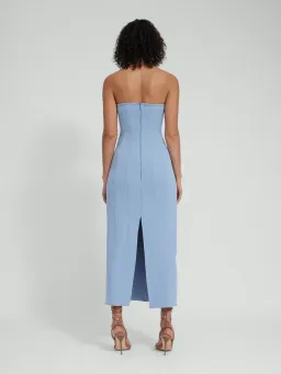 Tojha Prim Dress Blue Size 10  for rent on The Volte - image 2