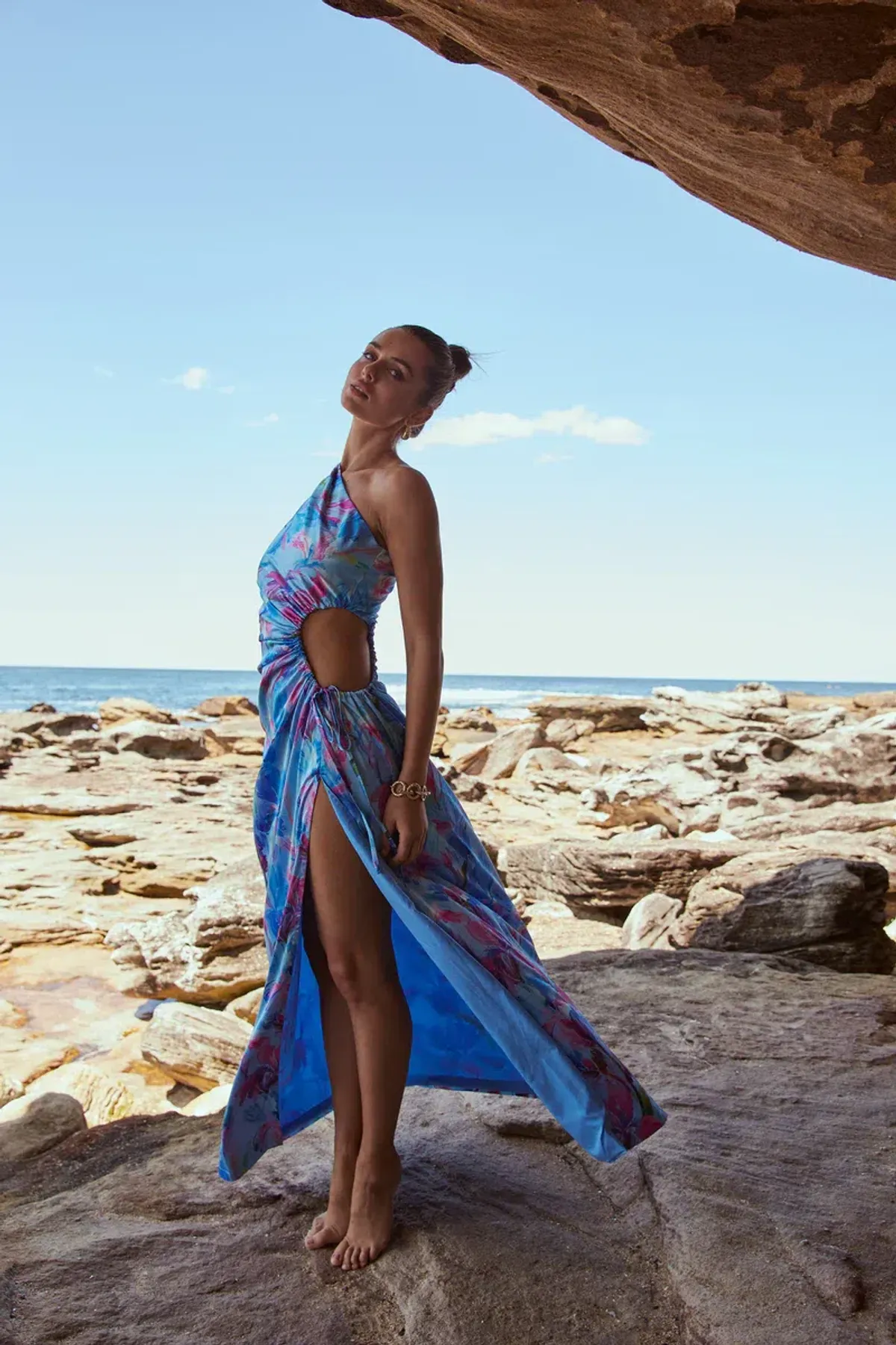 Sonya Moda Nour Zuri Dress Floral Size 12 - Image 4