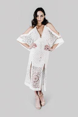 Alice Mccall Break My Love Dress White Size AU 8 for rent on The Volte - image 1