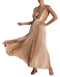 L'Idee Gala Gown Gold Size 6 for rent on The Volte - image 7