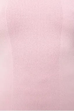 Jacquemus Ribbed Polo Top With Open Back Pink Size 32 / AU 4 for rent on The Volte - image 5
