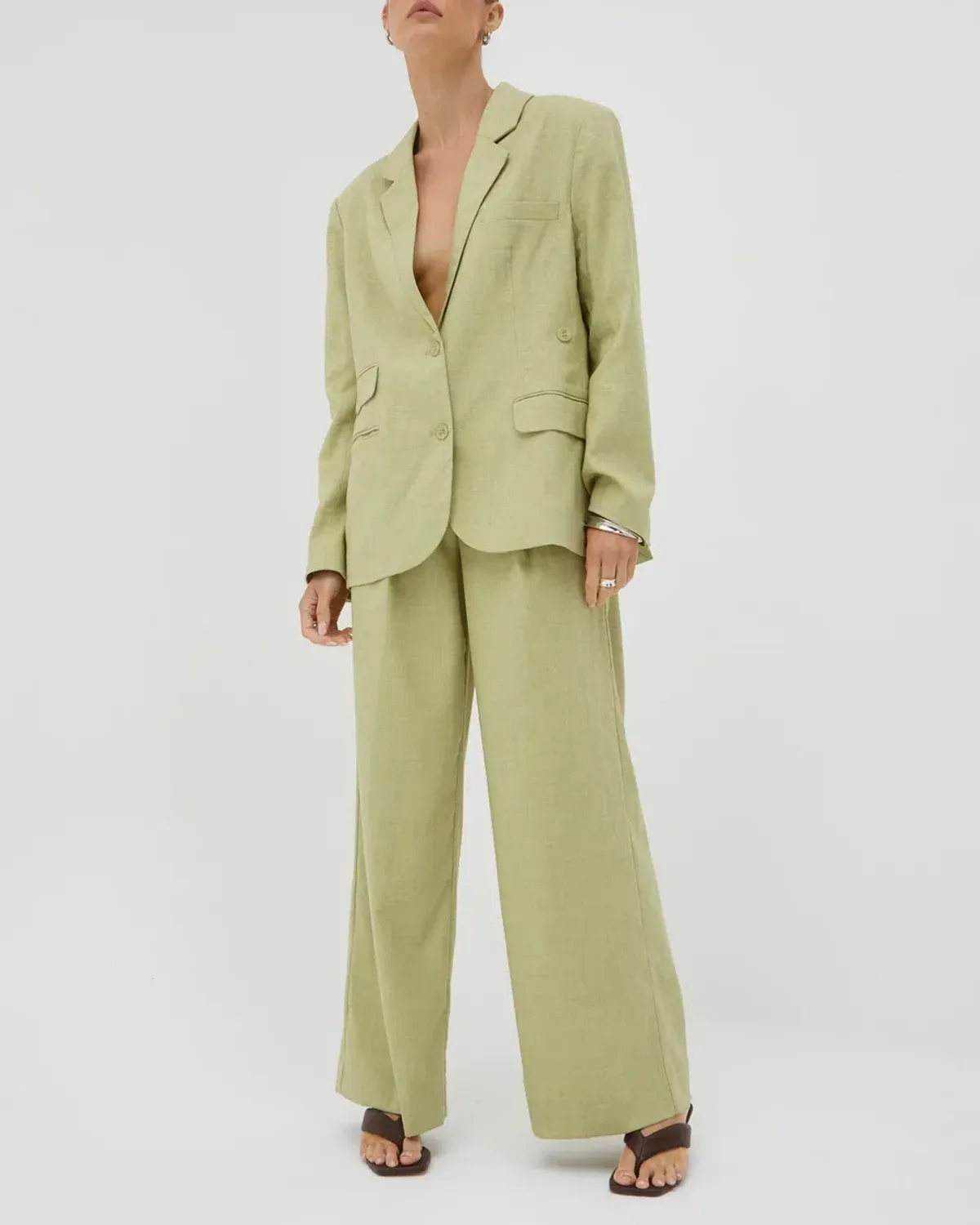 Sovere Origin Blazer Lime Matcha Green Size XS / AU 6 - Image 1