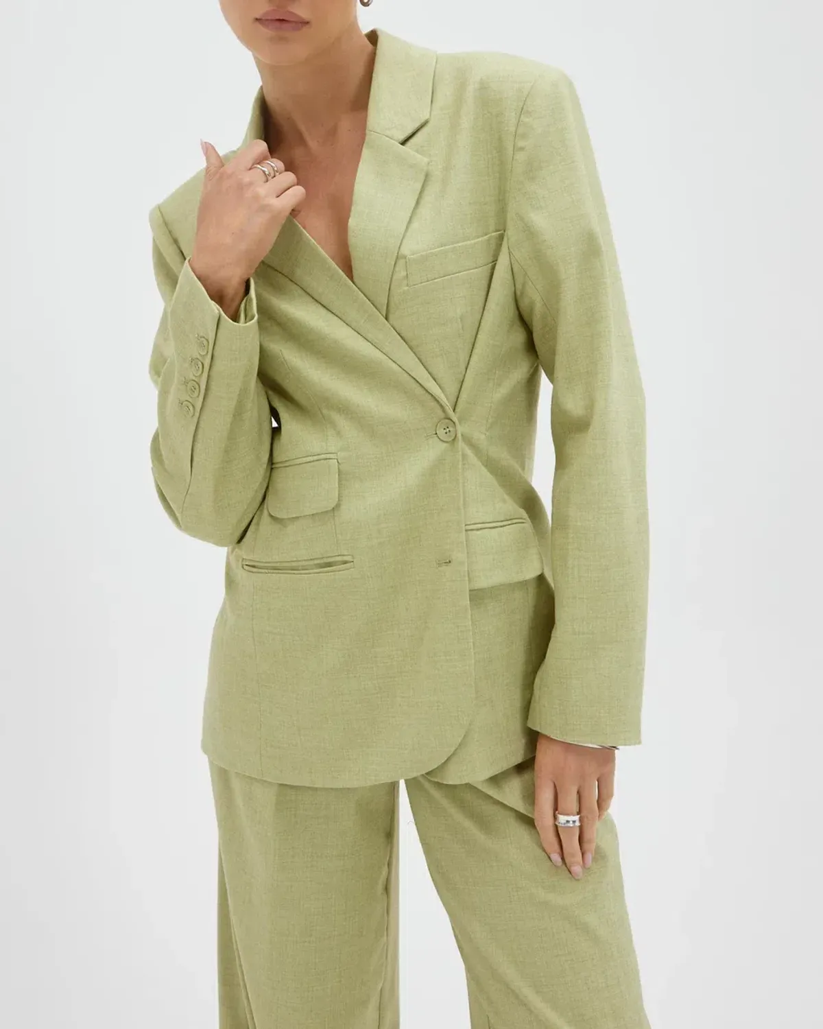 Sovere Origin Blazer Lime Matcha Green Size XS / AU 6 - Image 2