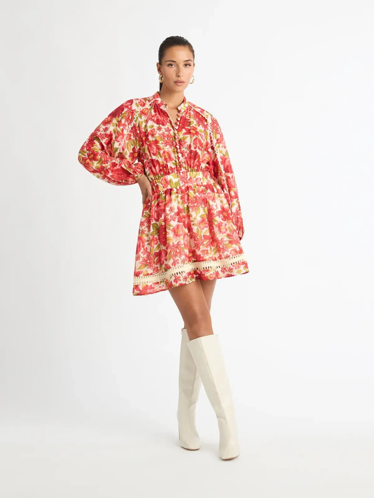 Sheike Quincy Floral Dress Size 10 - Image 1