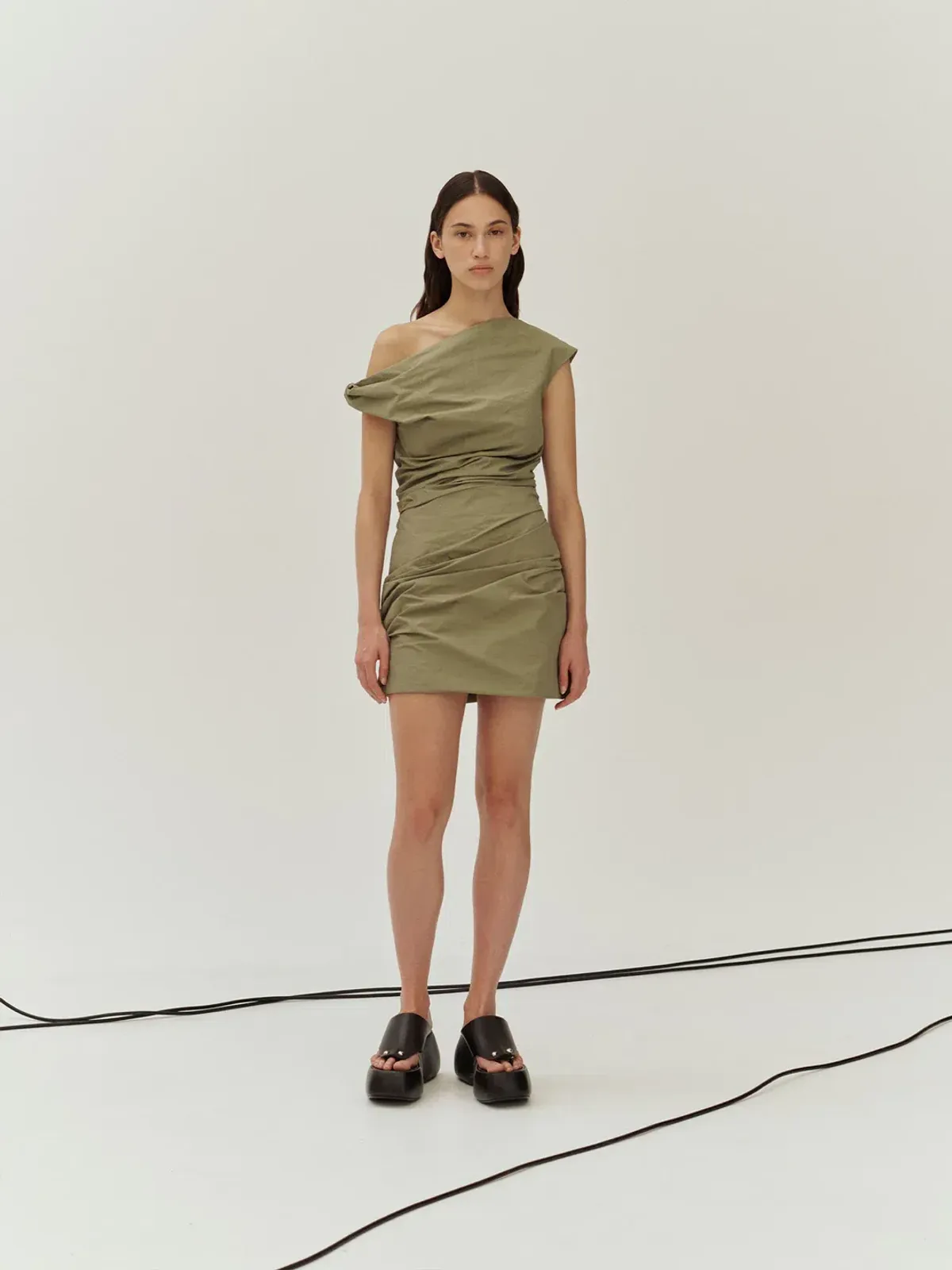 Paris Georgia Remmy Mini Dress Clay Size XS /Au 8 - Image 1