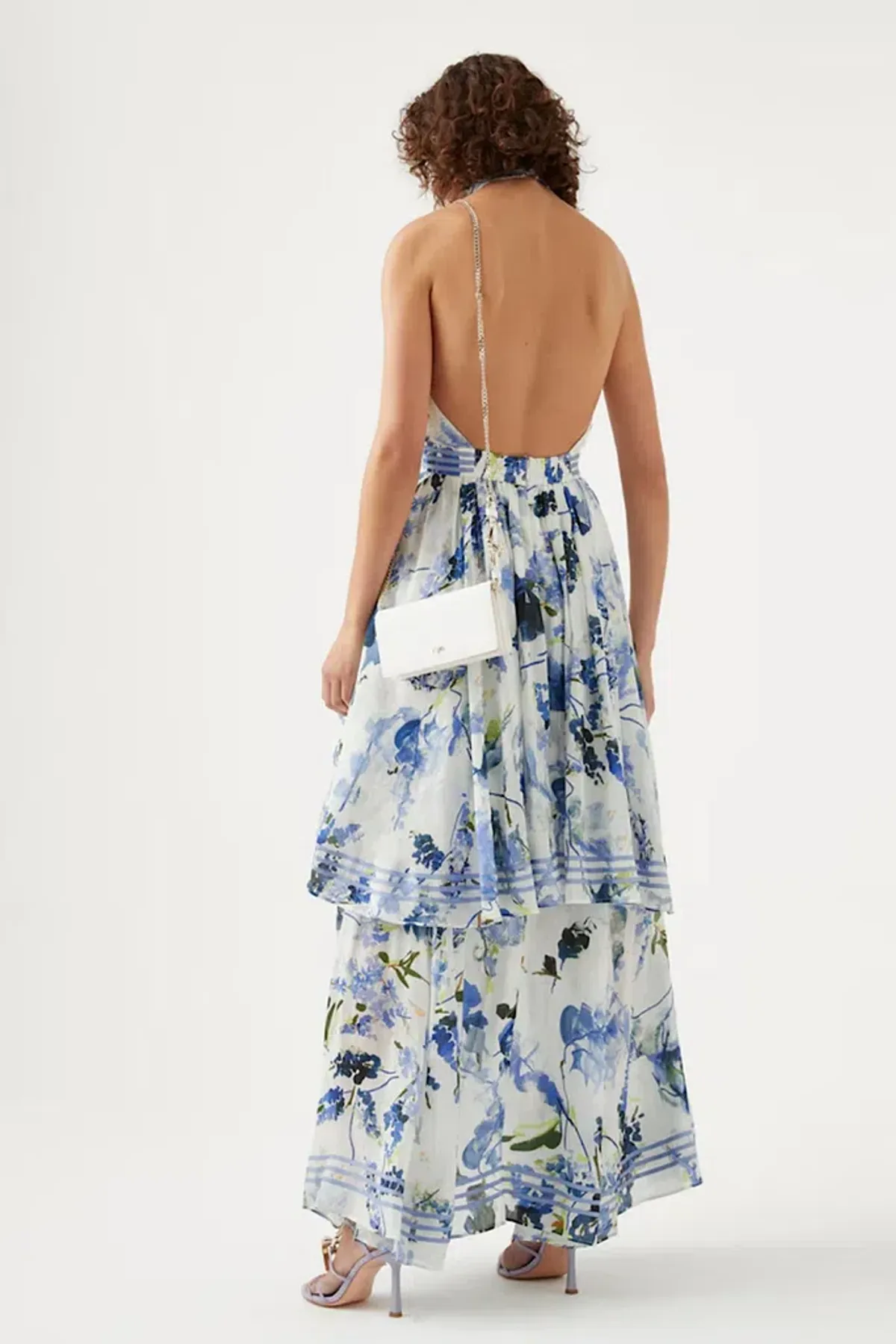 Aje Sienna Maxi Dress Lavenders of Provence Size 14 - Image 2