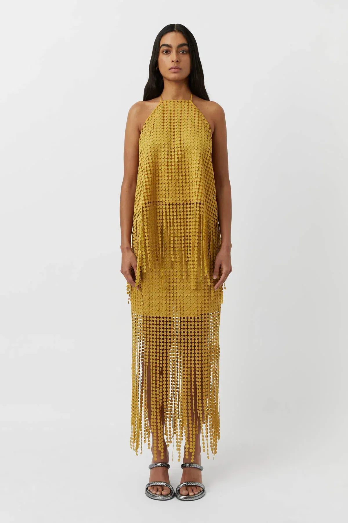 Camilla and Marc Freya Lace Skirt Citron Yellow Size 8  - Image 1