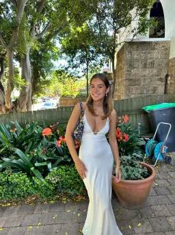 Manning Cartell Time To Shine Maxi Dress Off White Size 6 for rent on The Volte - image 3