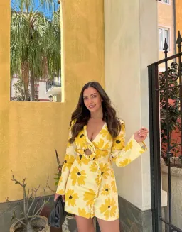 Tojha Leanna Mini Dress Floral Size XS / AU 6  for rent on The Volte - image 3