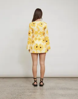 Tojha Leanna Mini Dress Floral Size XS / AU 6  for rent on The Volte - image 2