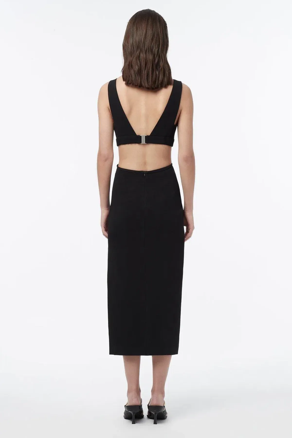 Manning Cartell Forbidden Fruit Midi Dress Black Size 8 - Image 2