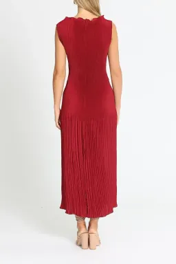 Lidee Soiree Moss Gown in Ruby Size 12 for rent on The Volte - image 3