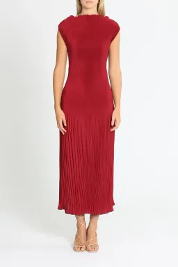 Lidee Soiree Moss Gown in Ruby Size 12 for rent on The Volte - image 4