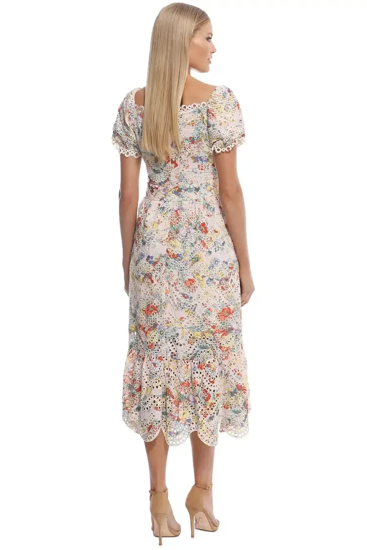 Elliatt Faith Midi Dress Floral Size 12 - Image 3
