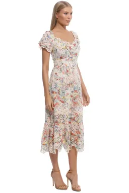 Elliatt Faith Midi Dress Floral Size 12 for rent on The Volte - image 2