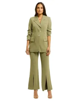 Elliatt Coppelia Two-Piece Suit Khaki Size 12 for rent on The Volte - image 1