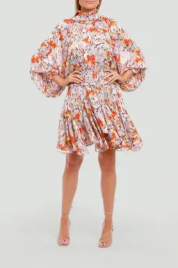 Elliatt Carbeen Mini Dress Floral Size 10 for rent on The Volte - image 2