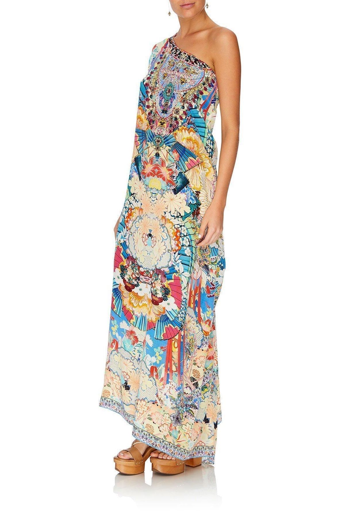 Camilla Miso In Love Round Neck Kaftan One Size - Image 5