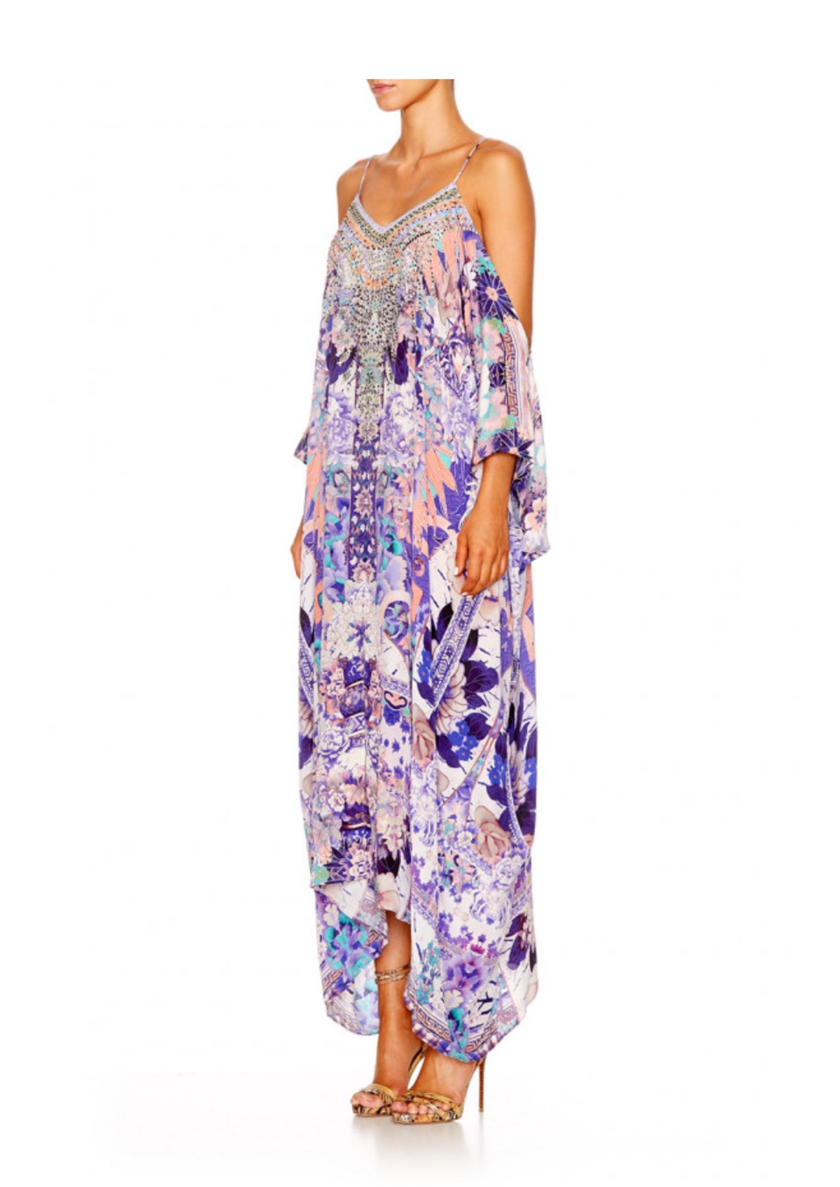 Camilla Still Life Shoestring Kaftan One Size - Image 4