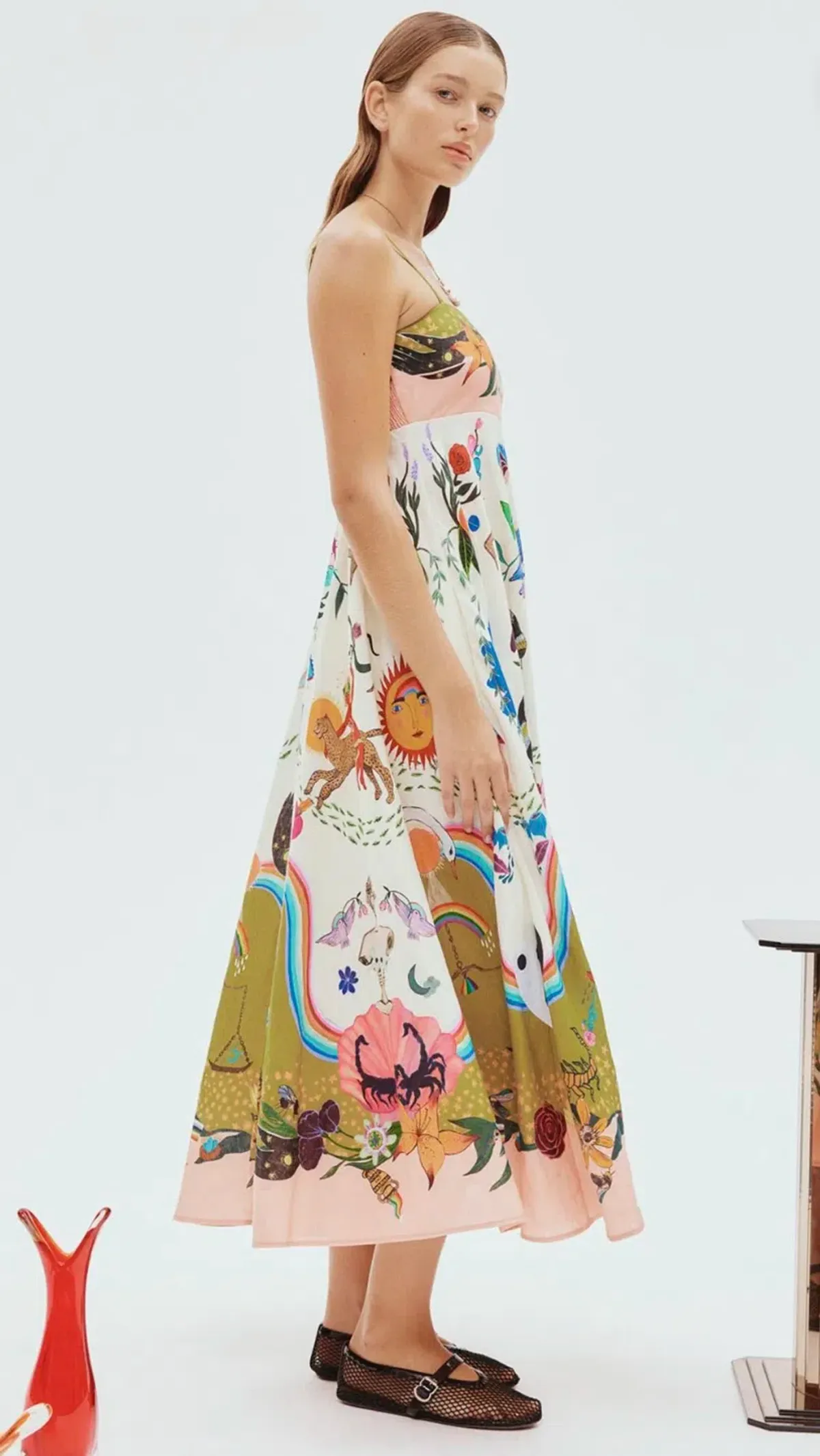 Alemais Evergreen Sundress Multi Size 10 - Image 2