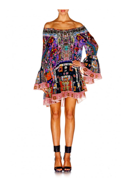 Camilla Patch Me Up A Line Frill Dress XS for rent on The Volte - image 5