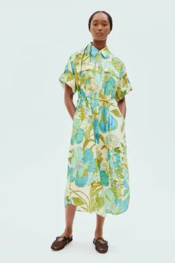 Alemais Janis Shirtdress Floral Size 16 for rent on The Volte - image 1