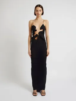Christopher Esber Moleer Venus Dress Black Size 8 for rent on The Volte - image 1