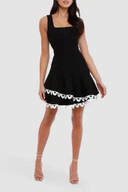 Elliatt Elevated Dress in Black Size 12 for rent on The Volte - image 2