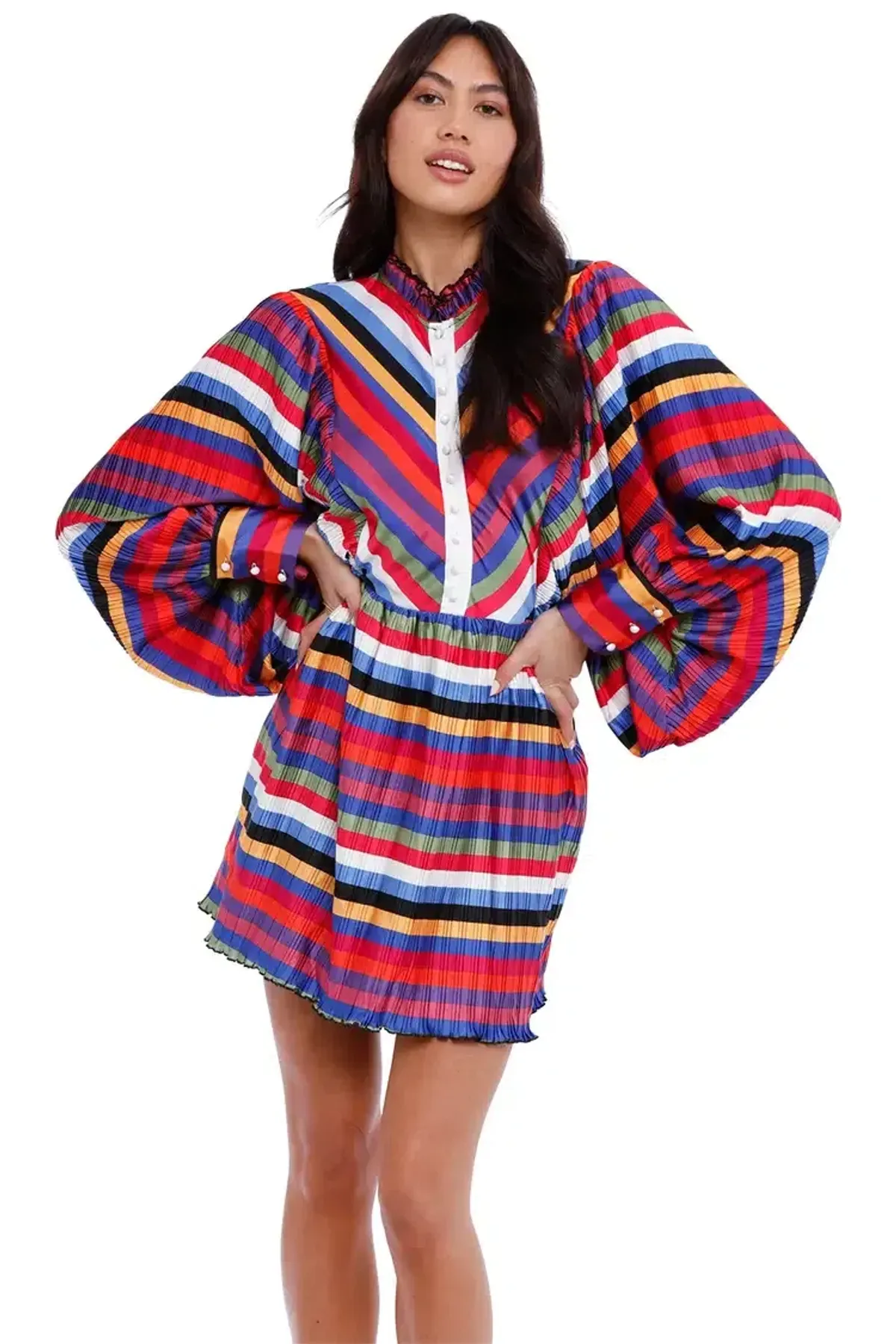 Elliatt Sodality Dress Multi Size 14 - Image 3