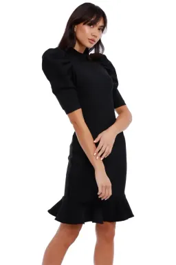 Elliatt Leona Dress in Black Size 14 for rent on The Volte - image 4