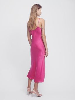 Silk Laundry 90S SILK SLIP DRESS GRANITA for rent on The Volte - image 2