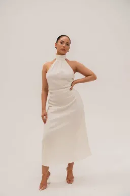 Line by K Kaito Dress Off White Size S / AU 8 for rent on The Volte - image 1