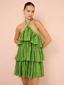 L'Idee Danse Mini Dress In Fern Size 10  for rent on The Volte - image 4