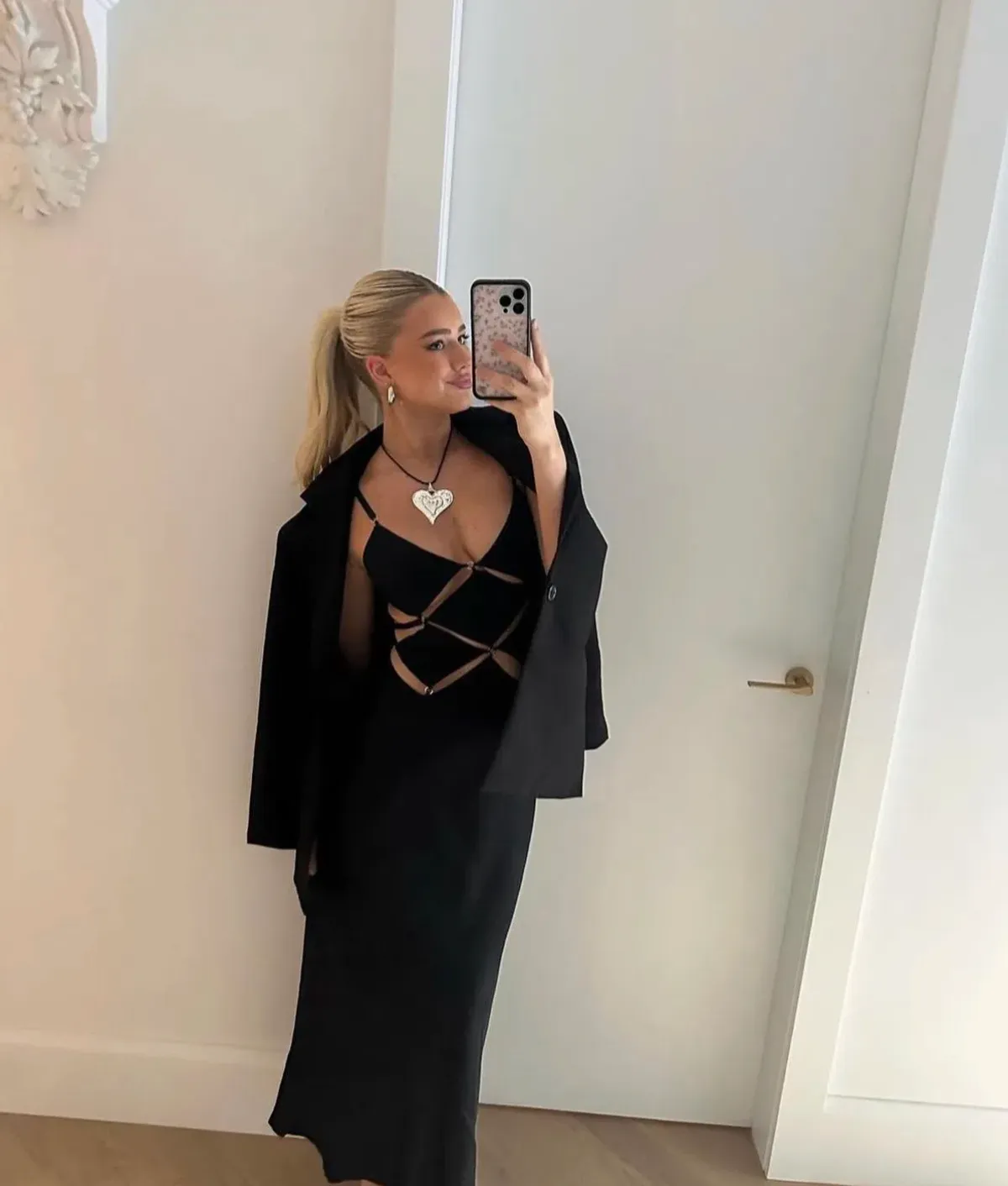 Bec & Bridge Diamond Days Strap Maxi Dress Black Size S / AU 8 - Image 5