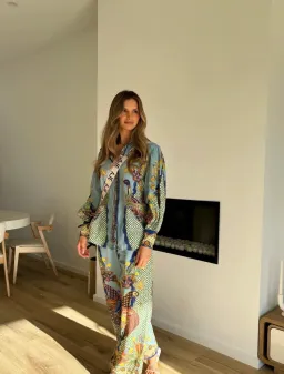 Alemais Gilly Shirt and Pants Set Print Size 10 for rent on The Volte - image 5