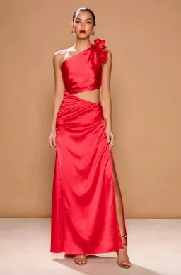 Sonya Moda Ravello Maxi Dress Red Size 8 for rent on The Volte - image 4