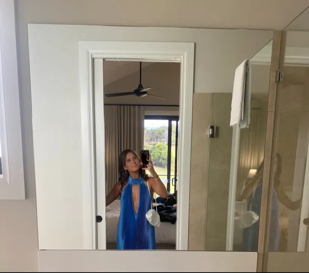 L'idée Opera Gown in Mediterranean Blue Size 8 - Image 7