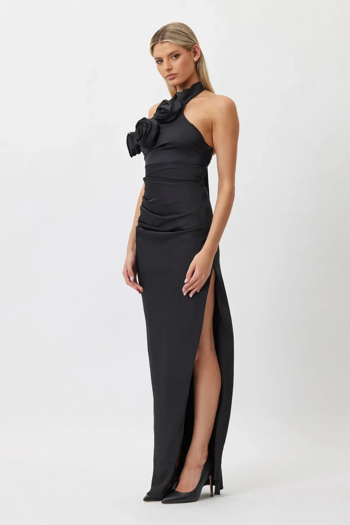 Bianca and Bridgett Gigi Maxi Dress Black Size 10 - Image 1
