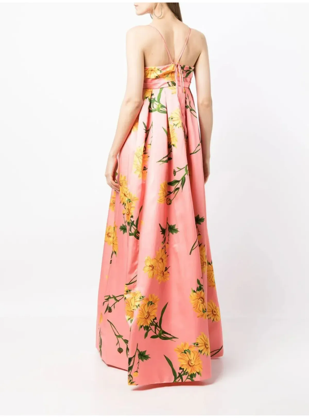 Leo Lin Marguerite Rose Dress Floral Size 12 - Image 2